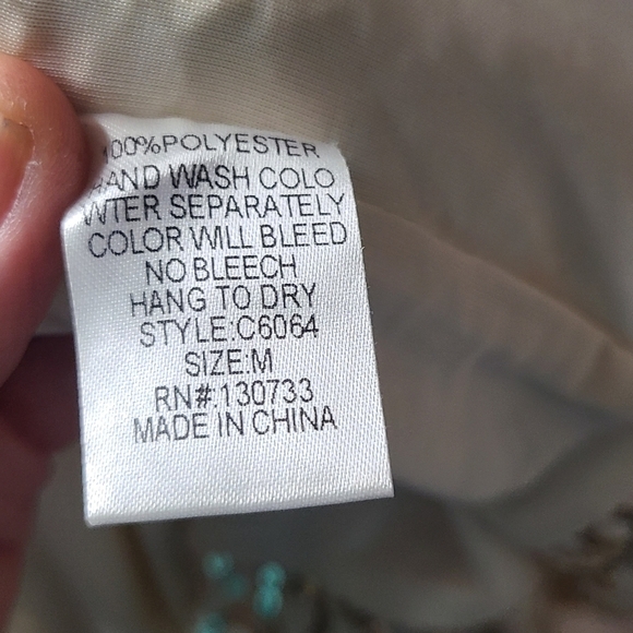 Umgee Gold sequence Off the Shoulder dress - Picture 6 of 6